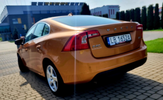 Volvo S60 cena 36900 przebieg: 155000, rok produkcji 2011 z Wolsztyn małe 106